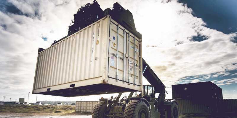 Controlled container handling